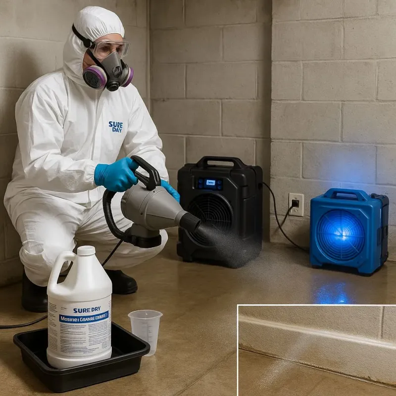 Sanitization and Odor Removal process in Mayfield, OH