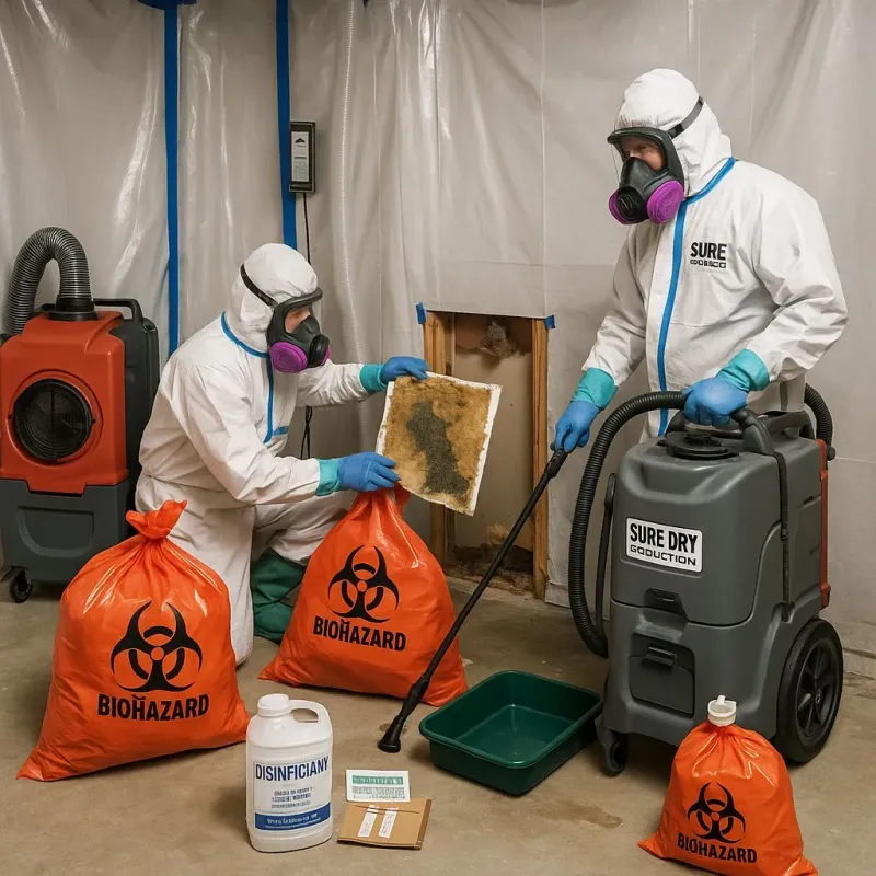 Contaminated Water Handling Protocols process in Mayfield, OH