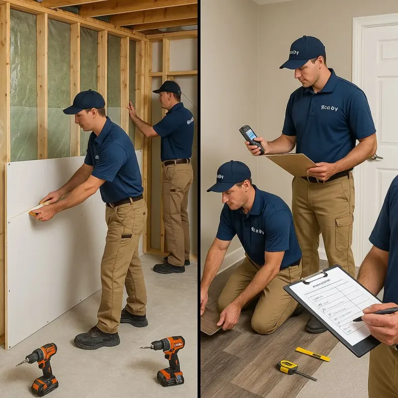 Repairs and Reconstruction process in Mayfield, OH